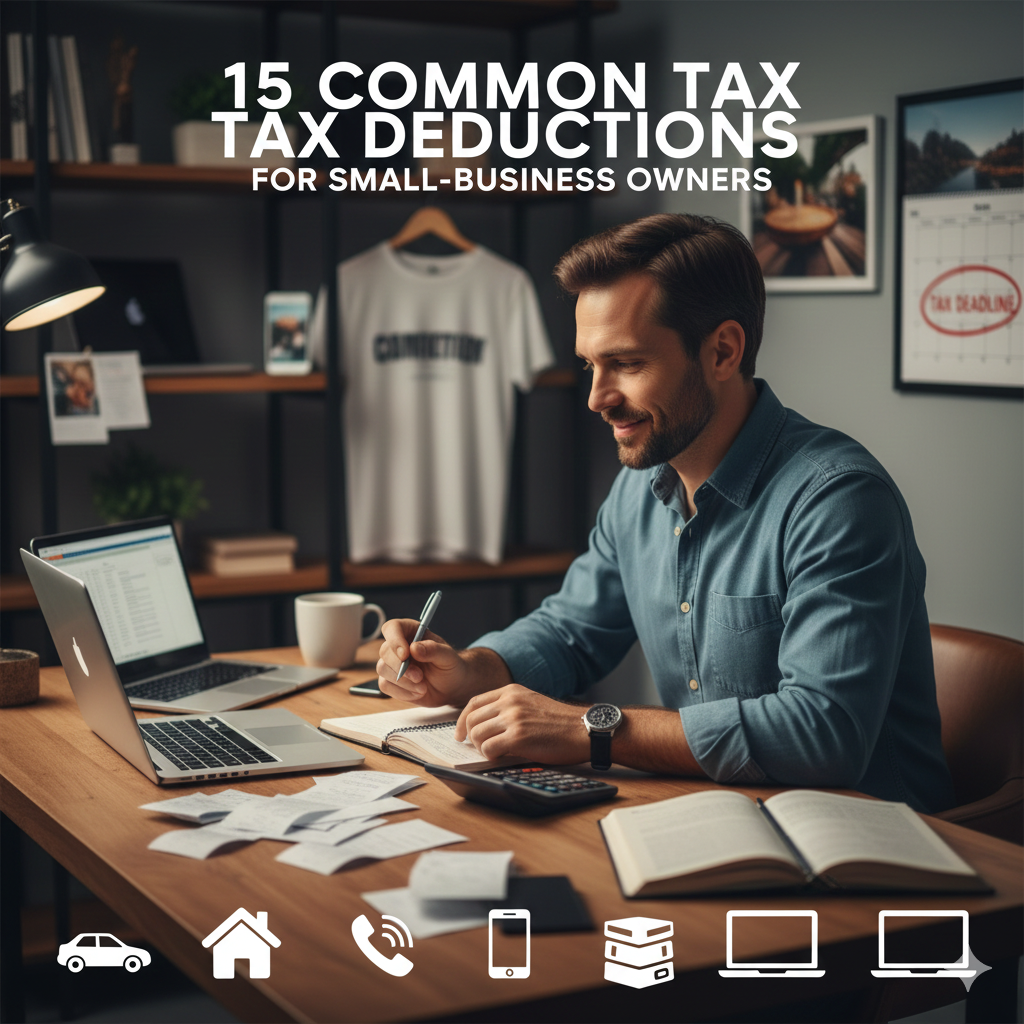 15 Common Tax Deductions for Small-Business Owners