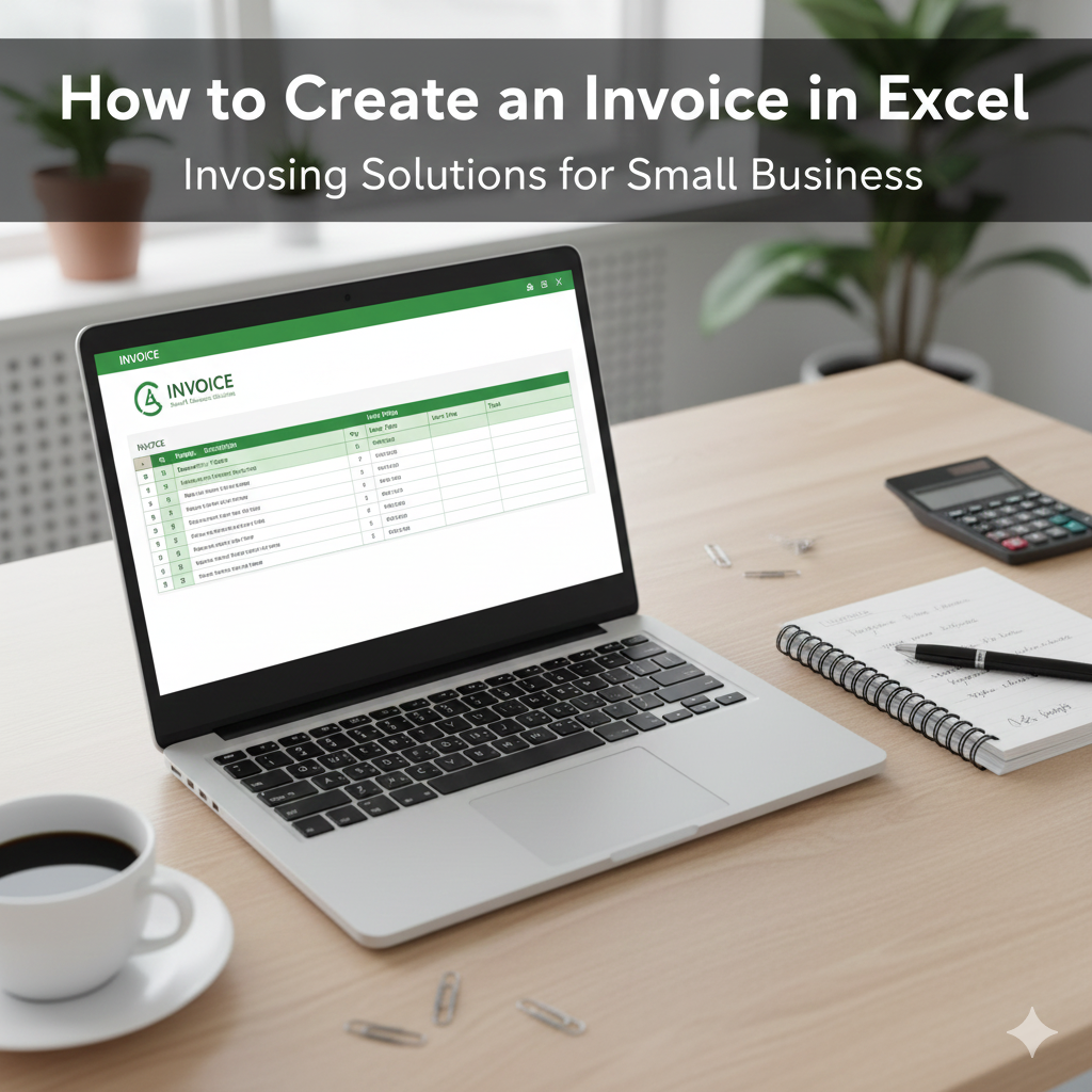 How to Create an Invoice in Excel Invoicing Solutions for Small Business