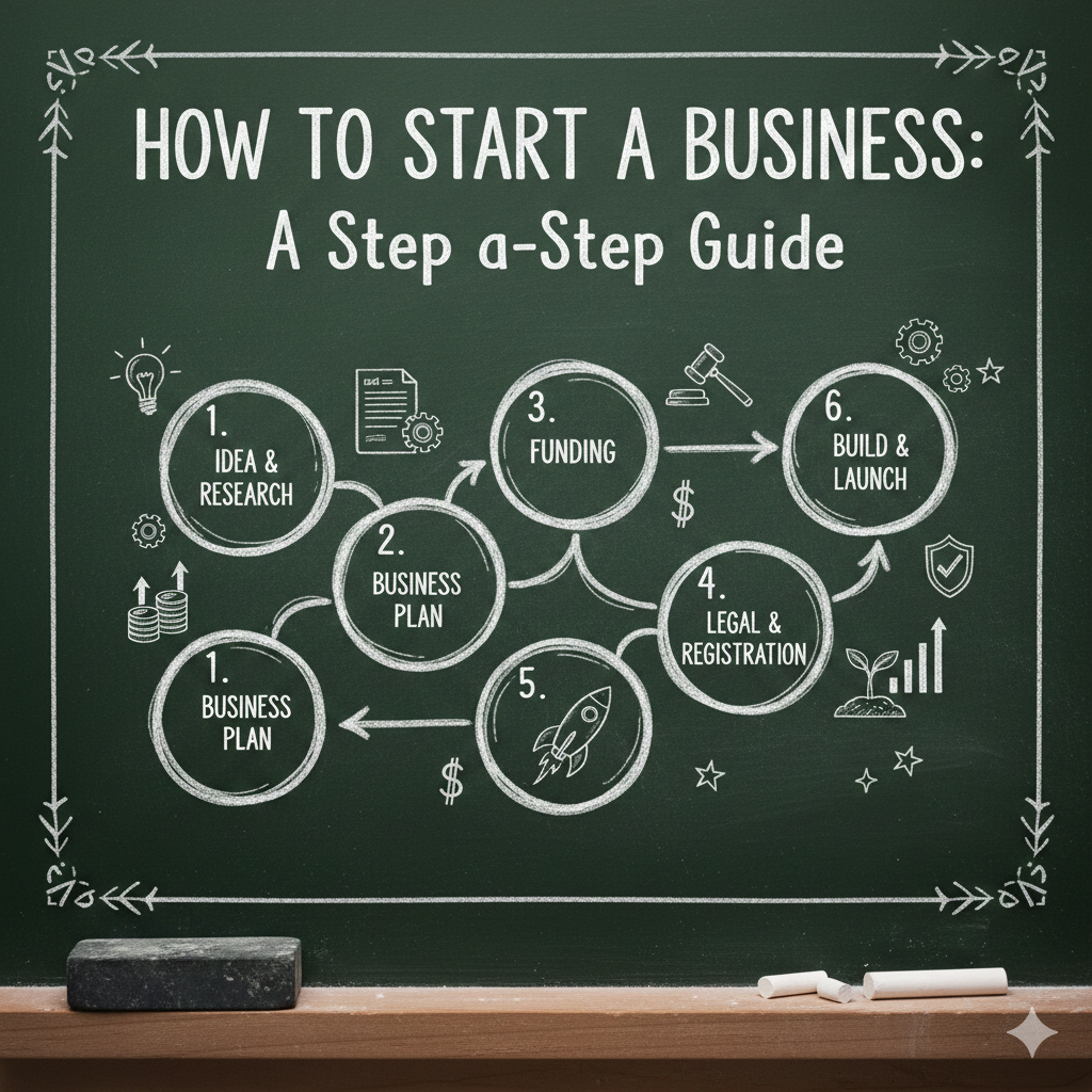 How to Start a Business: a Step-by-Step Guide